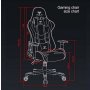 AULA Gaming stolica F1007, crno-zelena - slika 3