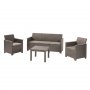 CURVER Baštenski set Elodie 3 seater kapućino CU 246154 - slika 1