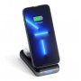 SATECHI Duo Wireless Charger Power Bank Stand 10000 mAh Stand (Powerbank based for iPhone & Airpods) - Space Grey - slika 1