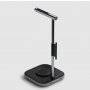 SATECHI 2-IN-1 Headphone Stand w Wireless Charger USB-C (Cable inc., Adapter not inc.) - Space Grey) - slika 4