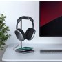SATECHI 2-IN-1 Headphone Stand w Wireless Charger USB-C (Cable inc., Adapter not inc.) - Space Grey) - slika 5