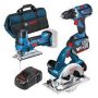 BOSCH Akumulatorski set alata Bosch GSR 18V-60 C - slika 1