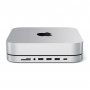 SATECHI Aluminium Type-C Stand and Hub for Mac Mini - Silver - slika 3