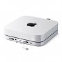 SATECHI Aluminium Type-C Stand and Hub for Mac Mini - Silver - slika 1