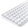 SATECHI Aluminum Bluetooth Wireless Keyboard for Mac - US - Silver - slika 3