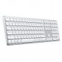 SATECHI Aluminum Bluetooth Wireless Keyboard for Mac - US - Silver - slika 4