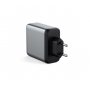 SATECHI 100W USB-C PD Wall Charger Gallium Nitride (GaN) charging - Space Grey - slika 2