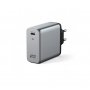 SATECHI 100W USB-C PD Wall Charger Gallium Nitride (GaN) charging - Space Grey - slika 3