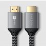 SATECHI 8K Ultra HD High Speed HDMI Braided cable 2m - Black - slika 2