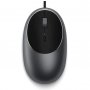 SATECHI C1 USB-C Wired Mouse - Space Grey - slika 1