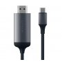 SATECHI Aluminium Type-C to 4K HDMI Cable - Space Grey - slika 1