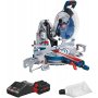 BOSCH Akumulatorska stacionarna testera - ger GCM 18V-305 GDC; 2x ProCORE18V 5,5Ah (0601B43002) - slika 1