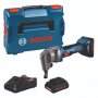 BOSCH GNA 18V-16 E akumulatorska grickalica za lim 18V; 2 x ProCORE 18V 4,0 Ah + L-Boxx kofer (0601529601) - slika 1