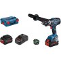 BOSCH GSB 18V-150 C akumulatorska vibraciona bušilica - odvrtač; 2 x ProCORE 18V 8,0Ah; L-Boxx (06019J5105) - slika 1