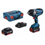 BOSCH Akumulatorski udarni odvrtač  GDS 18V-1000; 2x5,0 Ah + L-Boxx kofer (06019J8304) - slika 1