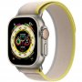 APPLE Watch Ultra Cellular 49mm Titanium Case with Yellow/Beige Trail Loop - S/M(mnhk3se/a) - slika 1
