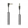 HAMA Kabl Flexi-Slim Spiralni, 3.5-3.5mm, 90°, 0.75m - slika 1