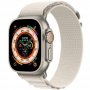 APPLE Watch Ultra Cellular, 49mm Titanium Case with Starlight Alpine Loop - Large(mqft3se/a) - slika 1