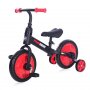 LORELLI BERTONI Balans bicikl Runner 2u1 Black n Red - slika 1