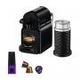NESPRESSO Aparat za espresso kafu i za pravljenje pene od mleka Inissia Black i Aeroccino 3, A3ND40EUBK-DL - slika 1