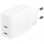 Xwave Brzi punjač H150 65W dual Type C + Type C, bela - slika 2