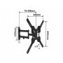 ALPHA Nosač za TV TILT Long arm 17''-55'' VESA 400X400 do 30kg ( ALPHA 17-55 LONG ARM ) - slika 2