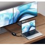 SATECHI Type-C Dual HDMI Adapter - Silver - slika 5