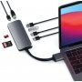 SATECHI Type-C Dual Multimedia Adapter - Space Grey - slika 4