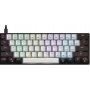 GAMDIAS Tastatura Aura GK2 Mehanička 60% RGB belo/crna - slika 1