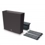 Prosperplast Rato Case T DRC800T-440U Visoka saksija za cveće Umetak toranj za sadnju 27L / 100L Rattan Design - slika 1