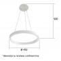 LUNA 43 Luster POO91045A 20W 3200K - slika 2