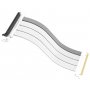 COOLER MASTER PCI-E 4.0 X16 riser kabl 300mm white (MCA-U000C-WPCI40-300) beli - slika 1
