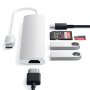 SATECHI Type-C Slim Multimedia Adapter V2 - Silver - slika 3