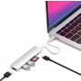 SATECHI Type-C Slim Multimedia Adapter V2 - Silver - slika 4
