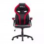 BYTEZONE Gaming stolica FIRE crno/crvena - slika 4