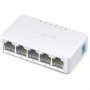 MH Network Swc, 8-Port,100 Mb, RJ45, Plastic Case, beli - slika 3