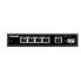 INTELLINET Switch 5port GB PoE with SFP port,90 W - slika 2