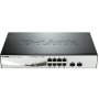 D LINK 8-Port Gbps PoE Smart Switch 2xSFP DGS-1210-08P - slika 1