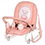 LORELLI BERTONI Ležaljka Za Bebe Eliza - Mellow Roze Bear (2023) - slika 1