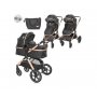 LORELLI BERTONI Kolica za bebe Viola - Black Diamonds - slika 1