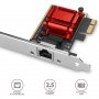 Axagon PCEE-G25 PCIE 2.5 GIGABIT ETHERNET - slika 2