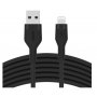 BELKIN BOOST CHARGE Silicone cable USB-A 1m Black (CAA008bt1MBK) - slika 2