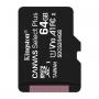KINGSTON MikroSD mem.kart.64GB King.SelectPlus CL10 3kom - slika 1