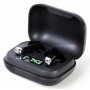 GEMBIRD TWS-LED-01 bluetooth V5.0 slusalice,LED, TWS, black (alt. BHP-PRO 5) - slika 1