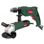 WOMAX Set alata bušilica W-SB 500+ brusilica W-WS 500 - slika 1