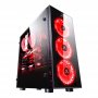 REDRAGON Sideswipe GC-601 PRO Tempered Glass RGB Gaming Case - slika 1