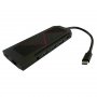 LC POWER LC-HUB-C-MULTI-6-RGB USB Type C HUB 9-in-1 multi-hub - slika 1