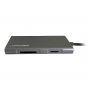 LC POWER LC-HUB-C-MULTI-5 USB Type C HUB card reader, charging, RJ45, HDMI anthracite/black - slika 3