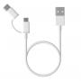 XIAOMI Mi 2-in-1 USB Cable Micro USB to Type C (100cm) - slika 1