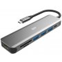 SILICON POWER USB-C 7-in-1 Hub (SPU3C07DOCSU200G) - slika 1